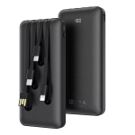 Batería Portátil 10000mAh 1hora GAR148 color negro