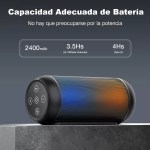 Bocina Inalámbrica portátil 1hora BOC242 color negro - Image 4