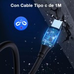 Cargador para Auto 38w Rápida 1Hora GAR241 Con Cable Tipo C - Image 5