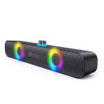 Bocina Inalámbrica Para PC 1hora BOC241 color negro