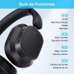 Audífonos Inalámbricos 1Hora Aut250 de diadema Bluetooth Con Microfono - Image 5