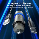 Cargador para Auto 18w Rápida 1Hora GAR116 Con Cable Tipo C - Image 6