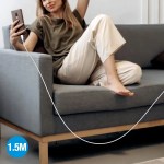 Cable de datos USB-2.0 a Tipo V8 CAB031-B 1hora Color blanco - Image 5