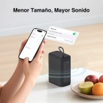 Bocina Portátil Inalámbrica 1hora BOC244 color negro - Image 3