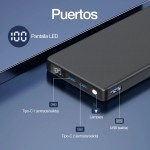 Batería Portátil 10000mAh 1hora GAR264 Carga Rapida 22.5W color negro - Image 5