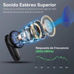 Audifonos Inalambricos 1Hora AUT205 Color Negro - Image 5