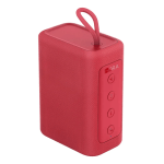 Bocina Portátil Inalámbrica 1hora BOC244 color rojo