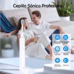 Cepillo de Dientes Eléctrico Recargable 1Hora CEP001B con 5 Cabezales - Image 3