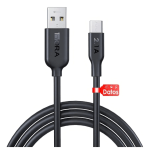 Cable USB Tipo C 1 Metro 2.1A – 1Hora CAB237 Color Negro