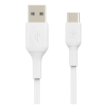 Cable USB a IP 1 Metro 2.1A Blanco – 1Hora CAB238 Color Blanco