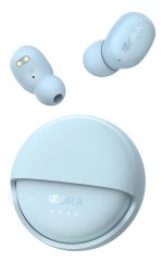 Audífonos Inalámbricos 1HORA AUT216 con Estuche Giratorio Color Azul