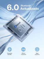 Audífonos Inalámbricos 1HORA AUT213 con Estuche Cuadrado Color Azul - Image 3