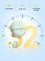 Audífonos Inalámbricos 1HORA AUT216 con Estuche Giratorio Color Verde - Image 2