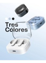 Audífonos Inalámbricos 1HORA AUT213 con Estuche Cuadrado Color Blanco - Image 5