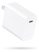 Cubo Cargador USB-Tipo C 30W Max Carga Rápida GAR164 Color Blanco