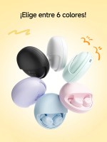 Audífonos Inalámbricos 1HORA AUT216 con Estuche Giratorio Color Lila - Image 3