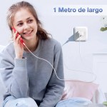 Cargador Tipo C 18W Carga Rápida – GAR092 Color Blanco - Image 3