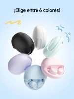 Audífonos Inalámbricos 1HORA AUT216 con Estuche Giratorio Color Blanco - Image 3