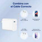 Cubo Cargador USB-Tipo C 30W Max Carga Rápida GAR164 Color Blanco - Image 10