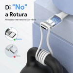 Cable Tipo C A Tipo C 1m CAB272 Color Blanco - Image 8